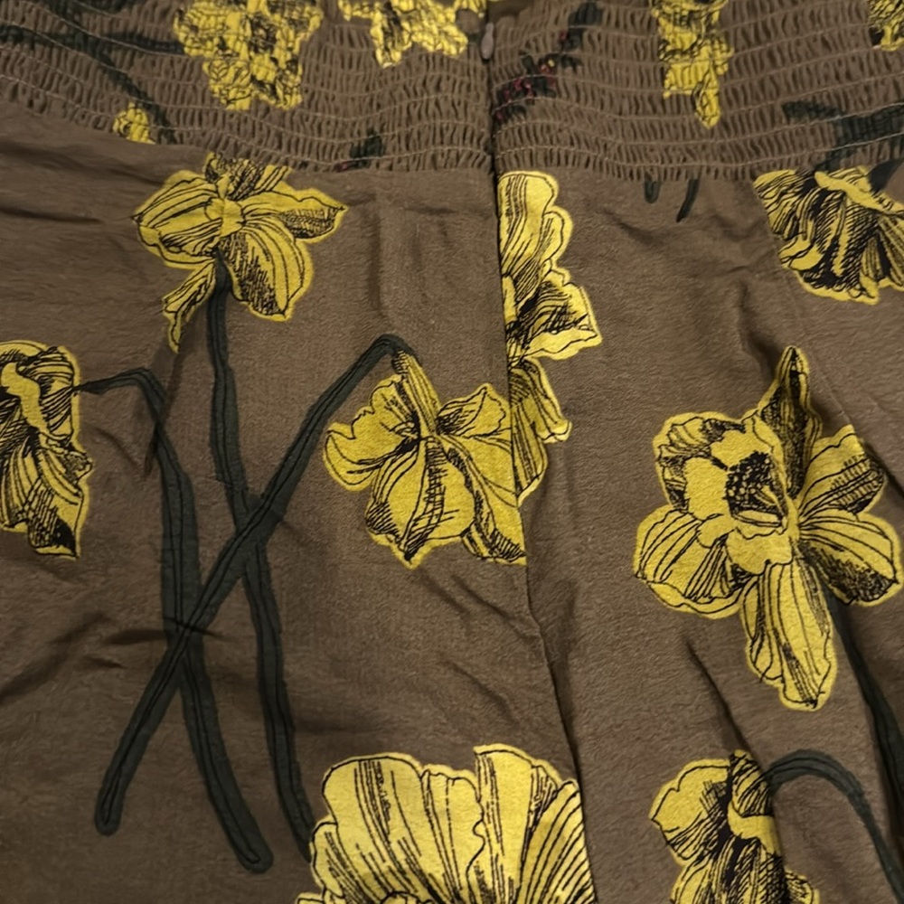 Anthropologie Maeve Terrace Floral Pants - Picture 11 of 14